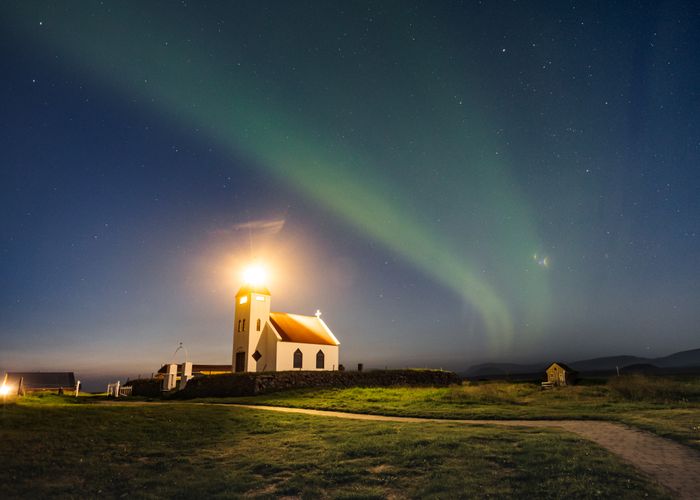 Iceland northern lights folklore